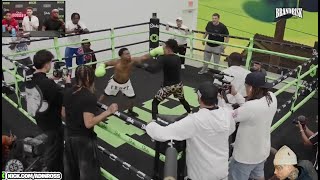 deshae frost vs king cid boxing match  did he get cheated  reaction [upl. by Nawor404]