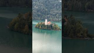 This is in Bled Slovenia what a beautiful country [upl. by Adnahsor]