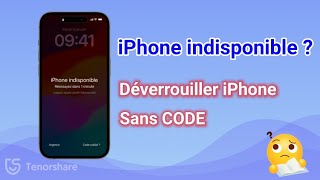 【2024】iPhone indisponible ？Déverrouiller un iPhone sans CODE [upl. by Gader]