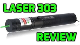 Laser 303 Green 532nm Burning Laser Pointer Review [upl. by Adirf]