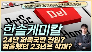 한솔케미칼주가전망 23년 암울했던 전방산업 24년디스플레이반도체 회복국면 진입으로 과산화수소 사용량 증가 [upl. by So]