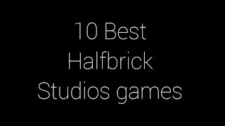 Top 10 Halfbrick Studios Games [upl. by Anilave710]