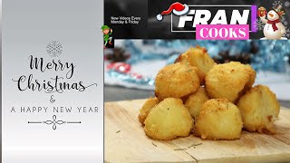 FRAN COOKS Fluffy Roast Potatoes [upl. by Spratt745]