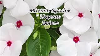 Máximo Spodek Urgente Boleros Románticos Piano Arreglo Instrumental Tito Rodríguez [upl. by Oigimer]