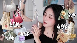 Shopee Haul 💗 Túi Xách Trendy Siu Rẻ 💗 Có Mấy Em Chất Lượng Lắm Nha 💋 [upl. by Viole]