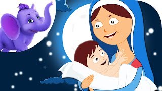 Silent Night with Lyrics  Kids Christmas Songs and Carols  Christmas 2018 [upl. by Stoneman]