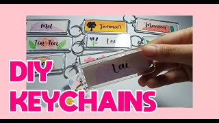 How to make customized keychains  small business [upl. by Odawa25]