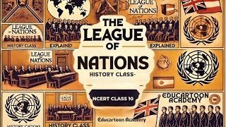 The League of Nations Explained  History Class  EduCartoon Academy [upl. by Enyahs574]