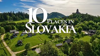 Discover the Top 10 MustVisit Places in Slovakia [upl. by Kylila]