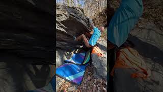 Wissahickon Bouldering  Unpossible V4 [upl. by Lenny]