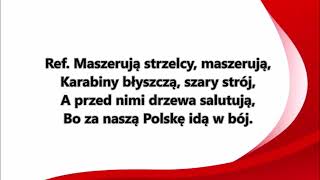 quotSzara Piechotaquot dla koła muzycznego  do śpiewania karaoke z tekstem [upl. by Haag]