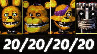 I Beat FNAF 0 20202020 Mode [upl. by Garold129]