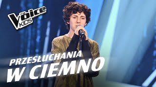 Mateusz Pierożek  „Mori” Przesłuchania w ciemno  The Voice Kids Poland 7 [upl. by Beora960]