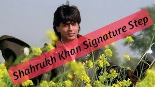 Shahrukh Khan Signature Step  Pose  Move [upl. by Sheela]