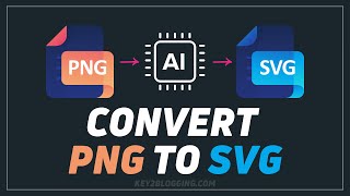 How to Convert Images into SVGs 👉 Convert PNG TO SVG  JPG to SVG [upl. by Alemat]