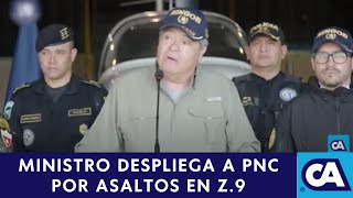 Ministro de Gobernación ordena operativos policiales tras asaltos en Avenida Reforma [upl. by Ayoj]