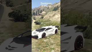 Zentorno Vs Cheetah Vs Itali Gtb shorts gta5 [upl. by Athalee111]