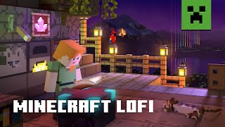 Minecraft LoFi Soothing synths for mining blocks​ [upl. by Atilrahc]