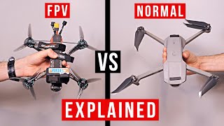 FPV vs Normal DJI Drone Which One is Best For You [upl. by Ahtebat741]