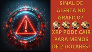 SINAL DE ALERTA NO GRÁFICO  XRP PODE CAIR PARA MENOS DE 2 DÓLARES [upl. by Ainig]