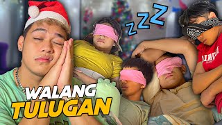 LAST TO SLEEP on Christmas Eve WINS P50000 BAWAL MATULOG [upl. by Anaicilef]