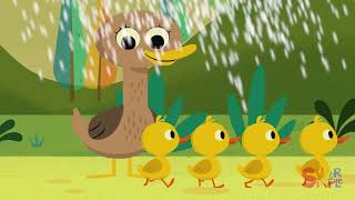 Five Little Ducks  Animals amp Kids Songs  Kido Kido [upl. by Reiko]