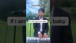 If I Aint got you singing acousticcover piano [upl. by Aniale]