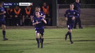 2018 FFV State 2 SE Rd 4  Knox City v Peninsula Strikers [upl. by Silloc]