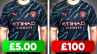 Can you tell the difference between a FAKE and GENUINE Football Shirt [upl. by Melleta139]