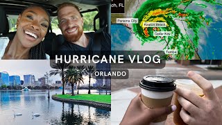 HURRICANE EVACUATION VLOG  ORLANDO [upl. by Chiou]