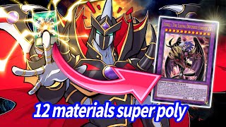 🔥 INSANE Yubel  Evil HERO Deck 😱👉 Super Poly X12 ⚠️IMPOSSIBLE⚠️ Post SUPREME DARKNESS [upl. by Suertemed]