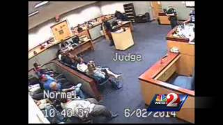 Full video Argument led to judge allegedly punching lawyer [upl. by Nomad]