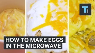 How To Make Eggs In The Microwave [upl. by Avlasor]