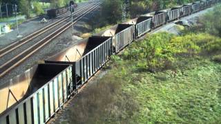 Railfanning Ohio in HD  CSX  WampLE [upl. by Noxas]