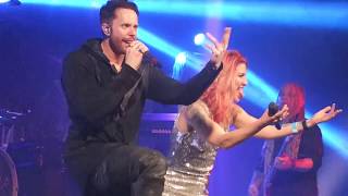 Kamelot quotSacrimonyquot w Charlotte Wessels amp Lauren Hart HD HQ Audio Live Chicago 4272018 [upl. by Euhsoj]