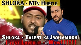 Reaction on Shloka Rap  Live At Mtv Hustle 6th October 2019  Raftaar [upl. by Godric]