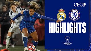 Real Madrid Femenino 12 Chelsea Women  HIGHLIGHTS amp MATCH REACTION  UWCL 2425 [upl. by Carma]