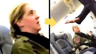 Evil Woman Yells At Flight Attendant Then Her Job Gets The Last Laugh [upl. by Attej840]