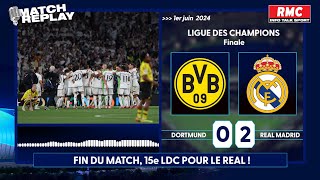 Dortmund 02 Real Madrid  15e Graal européen pour les Merengue… le goal replay du match [upl. by Durrett]