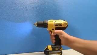 DeWalt DCD771C2 Compact Drill Test [upl. by Nywde]