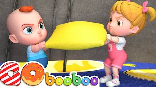 ¡Aquí tiene Canciones Infantiles  Canciones Para Niños  GoBooBoo en Espanõl [upl. by Oirobil462]