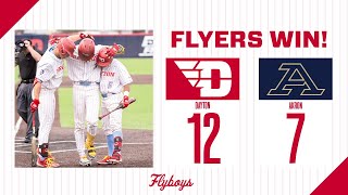 HIGHLIGHTS Dayton Baseball vs Akron [upl. by Heyra162]