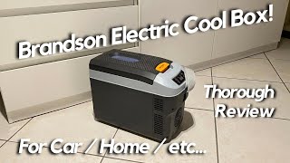 Brandson Portable Electric Cooler Review for Car  Home  Boat 👍 [upl. by Carvey258]