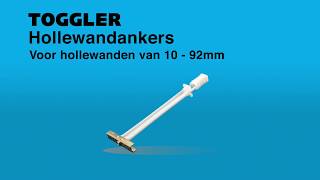 Hollewandanker  voor zware objecten aan holle wanden zoals een TV radiator en trapleuning [upl. by Stalker]