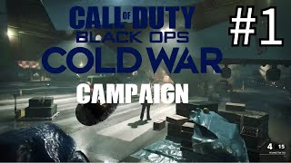 Call of Duty Cold War Campaign  Part 1 [upl. by Leinaj]