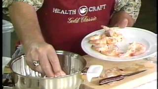 Shrimp Raviolis  Healthy Cooking with Jack Harris amp Charles Knight [upl. by Bentley]