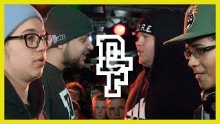 BAMALAM amp CYSTIC VS BIG J amp LEFTY  Dont Flop Rap Battle [upl. by Atnauqal754]