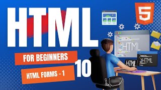 Working with Forms in HTML  HTML Tutorial for Beginners [upl. by Normalie]