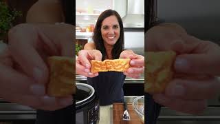 Easy Air Fryer French Toast Sticks shorts [upl. by Olnee]