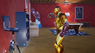 NEW Fortnite SECRET quotStark Fan Clubquot Iron Man Quests❗ Map Location  Challenge Guide [upl. by Norted]